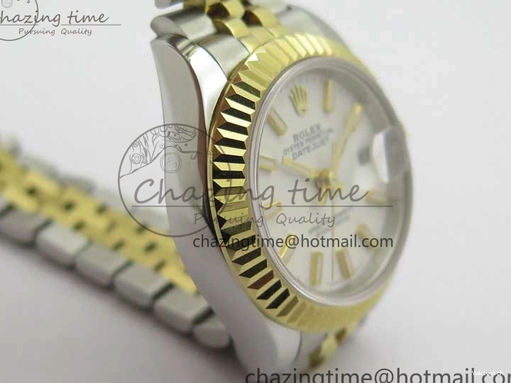 Jubilee SS Maker Datejust Best 279173 BP ETA2671 YG YG Bracelet Edition SS Dial 28mm on White 0112